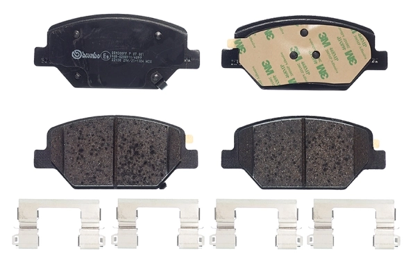 P07007 Brembo Передні гальмівні колодки
