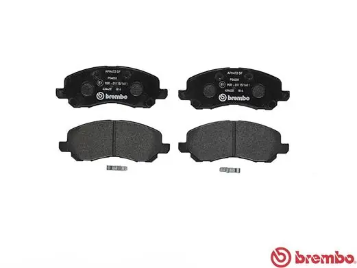 P54030 Brembo Передні гальмівні колодки