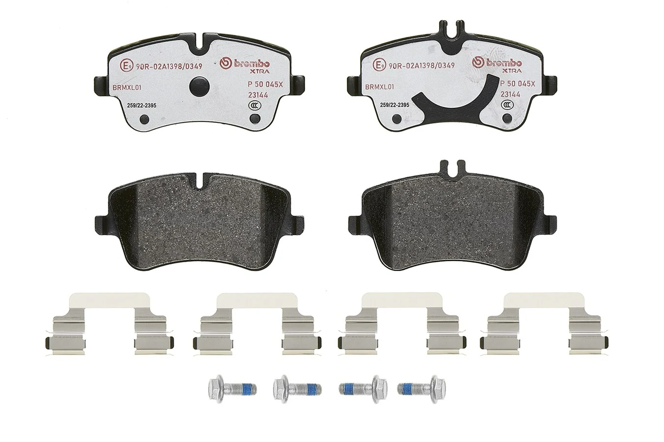 P50045X Brembo Передні гальмівні колодки