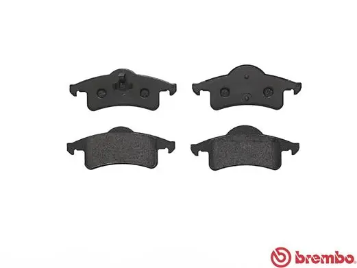 P37006 Brembo Колодки гальмівні задні, дискові