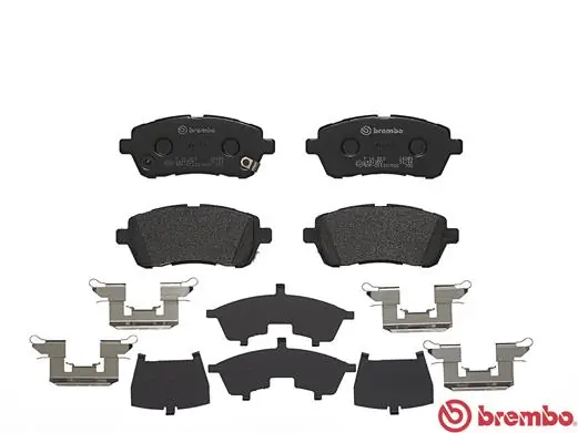 P16013 Brembo Передні гальмівні колодки