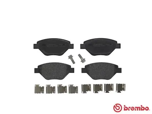 P68031 Brembo Передні гальмівні колодки