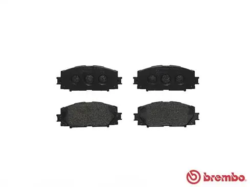 P83106 Brembo Передні гальмівні колодки