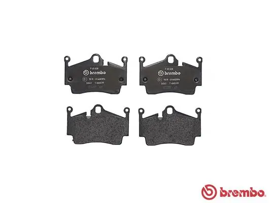 P65028 Brembo Колодки гальмівні задні, дискові