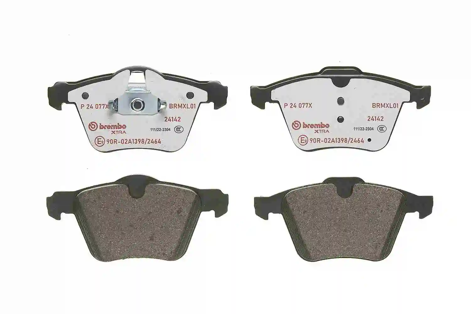 P24077X Brembo Передні гальмівні колодки