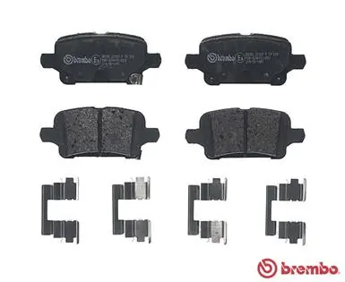 P59090 Brembo Колодки гальмівні задні, дискові