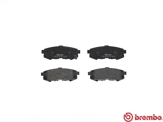 P49042 Brembo Колодки гальмівні задні, дискові