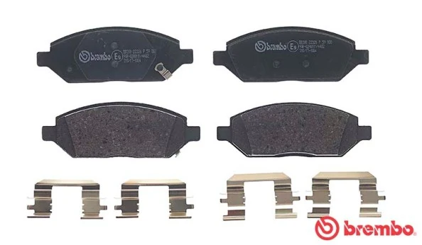 P59088 Brembo Передні гальмівні колодки