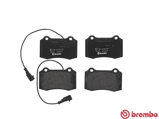 P23074 Brembo Передні гальмівні колодки