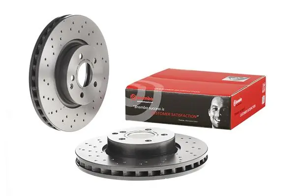 09A62131 Brembo Гальмо дискове переднє