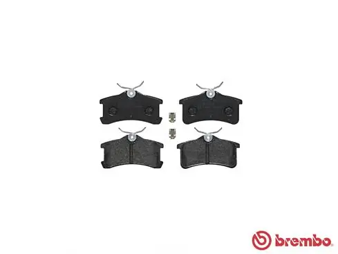 P83084 Brembo Колодки гальмівні задні, дискові