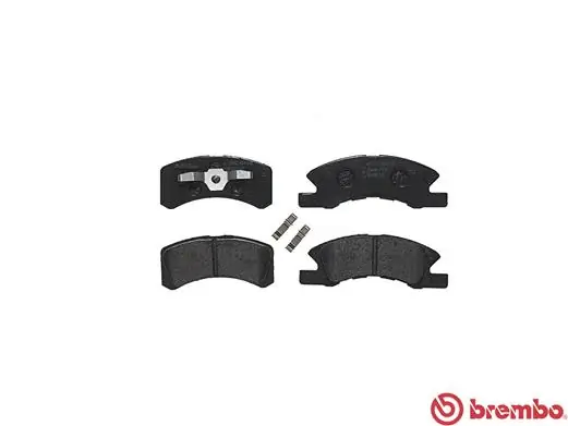 P16011 Brembo Передні гальмівні колодки