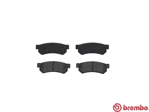 P10053 Brembo Колодки гальмівні задні, дискові