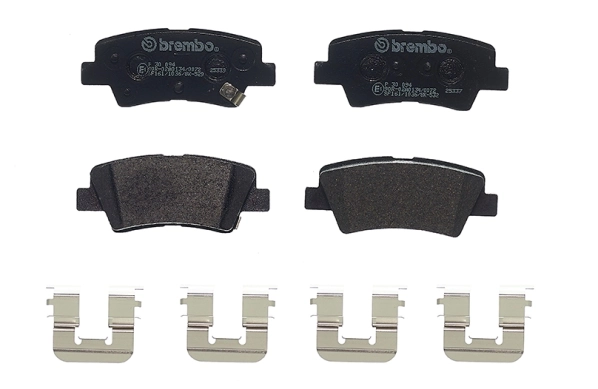 P30094 Brembo Колодки гальмівні задні, дискові