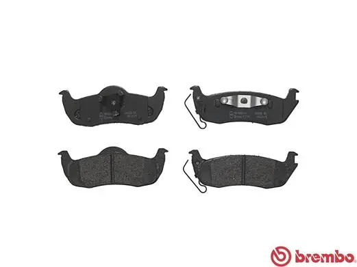 P37011 Brembo Колодки гальмівні задні, дискові