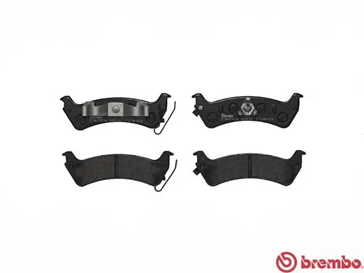 P37012 Brembo Колодки гальмівні задні, дискові