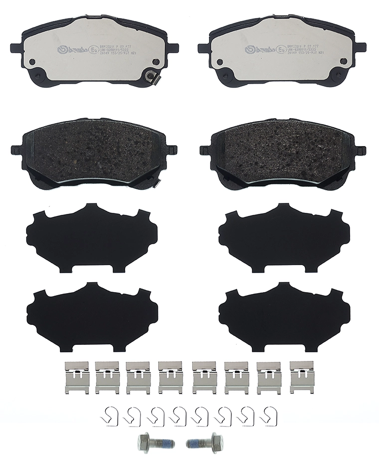 P83177 Brembo Передні гальмівні колодки