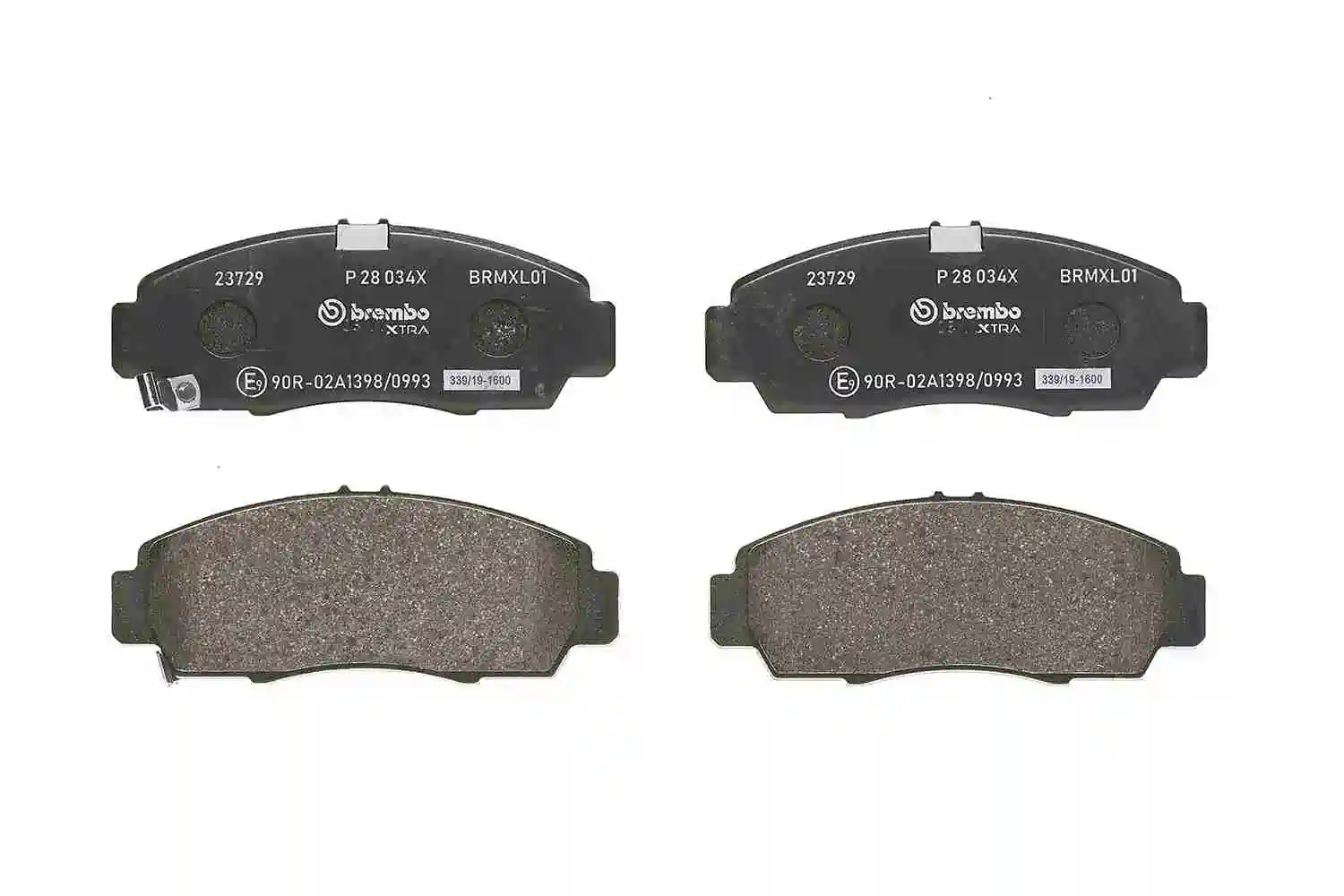 P28034X Brembo Передні гальмівні колодки