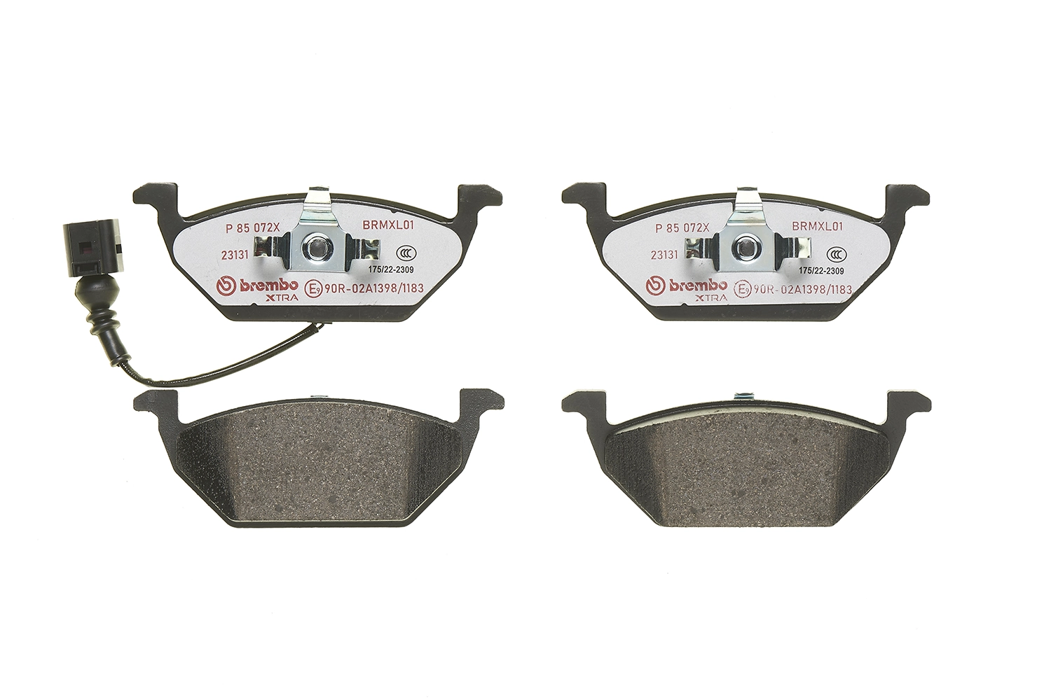 P85072X Brembo Передні гальмівні колодки