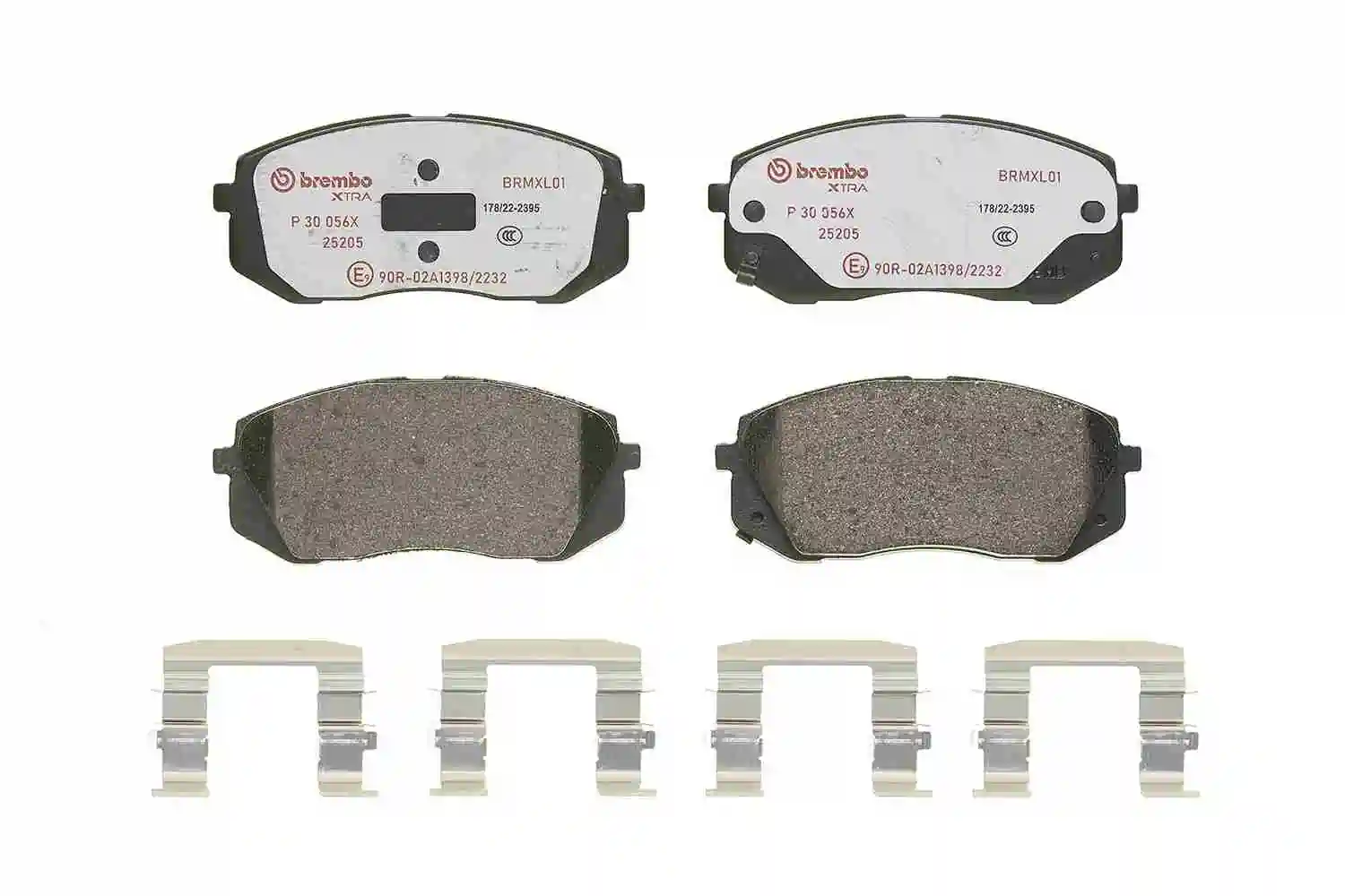 P30056X Brembo Передні гальмівні колодки