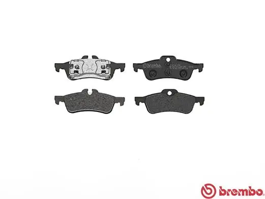P06032 Brembo Колодки гальмівні задні, дискові