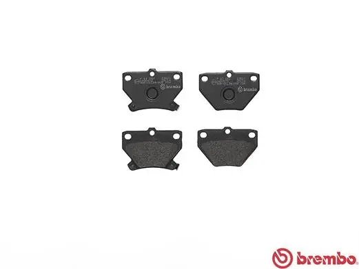 P83052 Brembo Колодки гальмівні задні, дискові