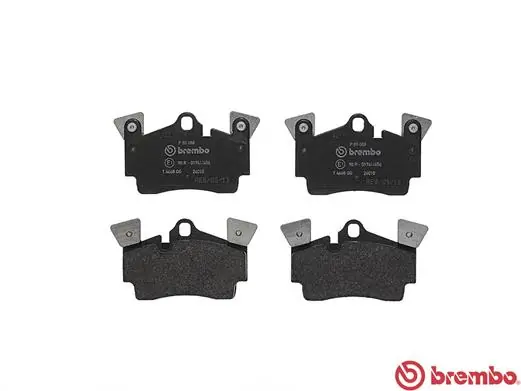 P85088 Brembo Колодки гальмівні задні, дискові