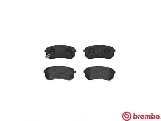 P30033 Brembo Колодки гальмівні задні, дискові