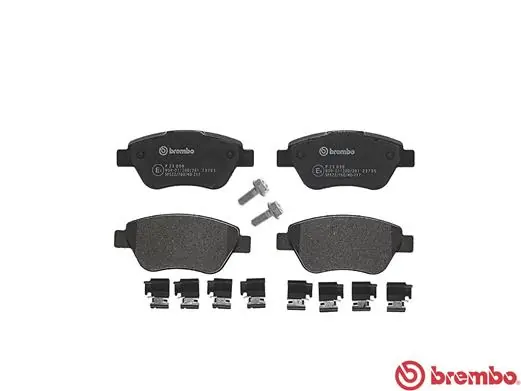 P23099 Brembo Передні гальмівні колодки