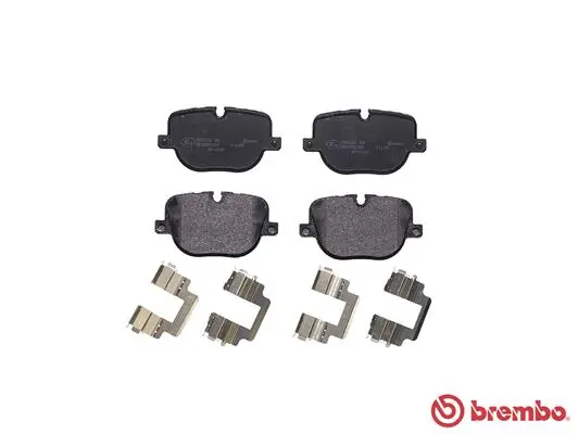 P44025 Brembo Колодки гальмівні задні, дискові