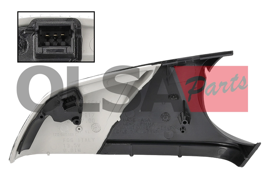 72184 AIC Покажчик повороту дзеркала, лівий