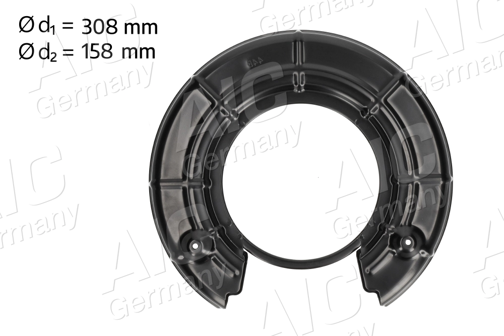 Захист гальмівного диска заднього, лівого Polcar 5516OT50 ціна, від 21.83 USD