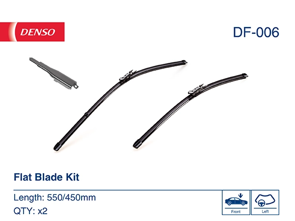 Щітка-двірник лобового скла, комплект з 2-х шт. Denso DF006 ціна, від 29.23 USD