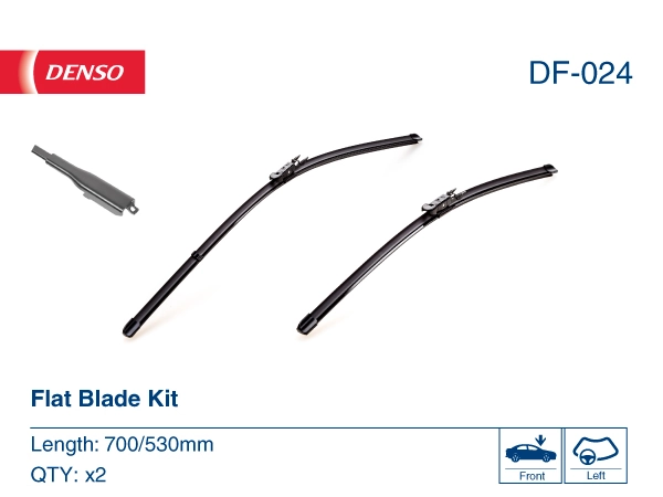Щітка-двірник лобового скла, комплект з 2-х шт. Denso DF024 ціна, від 35.34 USD