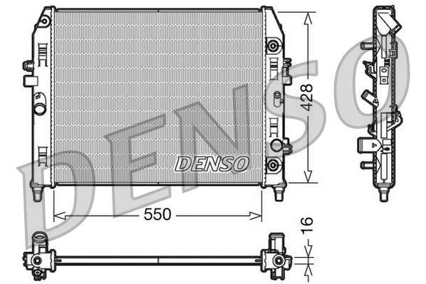 Купити LFG115200E Mazda Радіатор двигуна