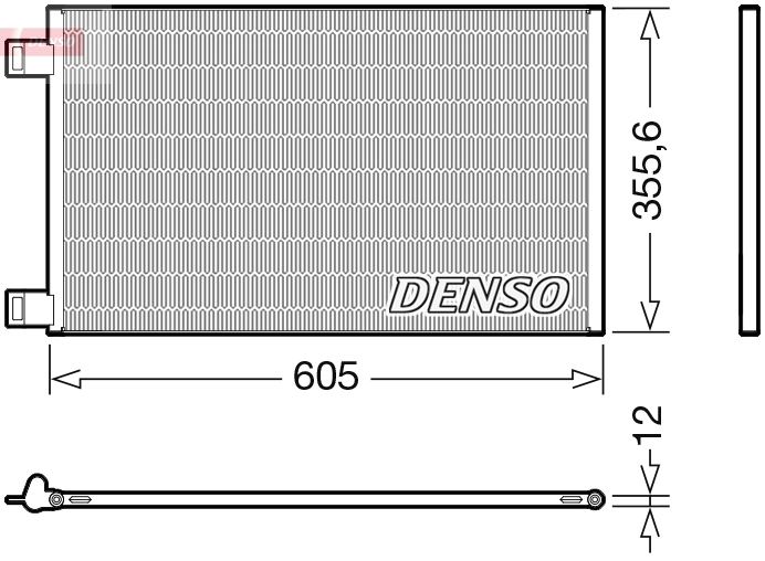 DCN23041 Denso Конденсатор