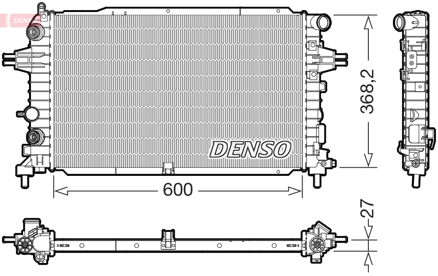 Радіатор 5561081 Polcar
