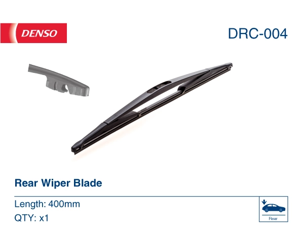 DRC004 Denso Щітка склоочисника задня