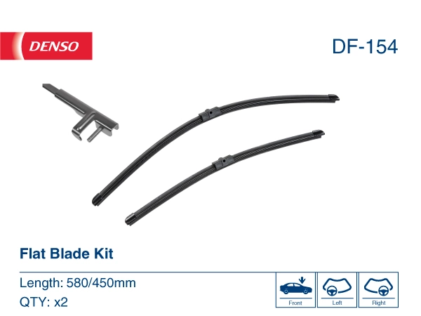 DF154 Denso Щітка двірника права