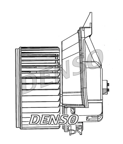 DEA20200 Denso Електромотор пічки