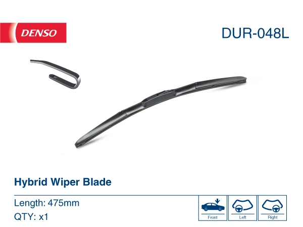 DUR048L Denso Щітка двірника права