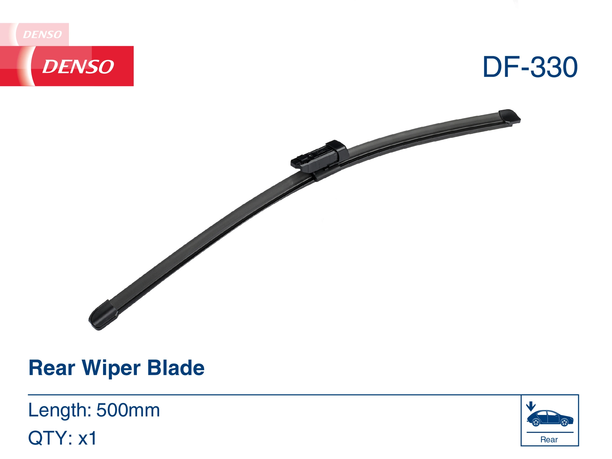 DF330 Denso Щітка склоочисника задня