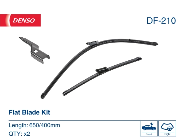 DF210 Denso Щітка двірника ліва