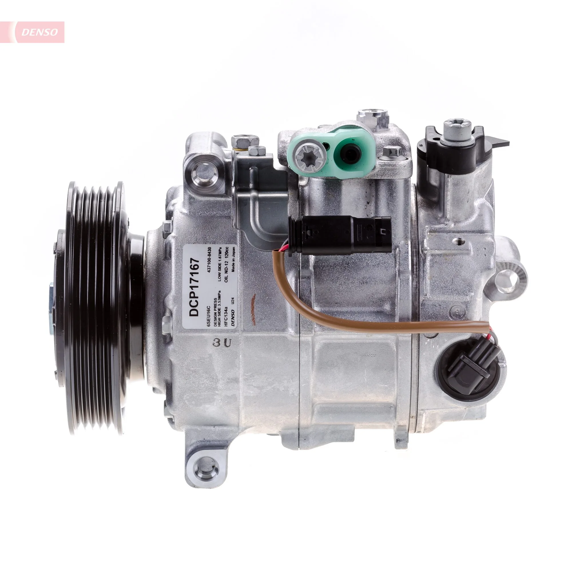 DCP17167 Denso Компресор холодоагенту