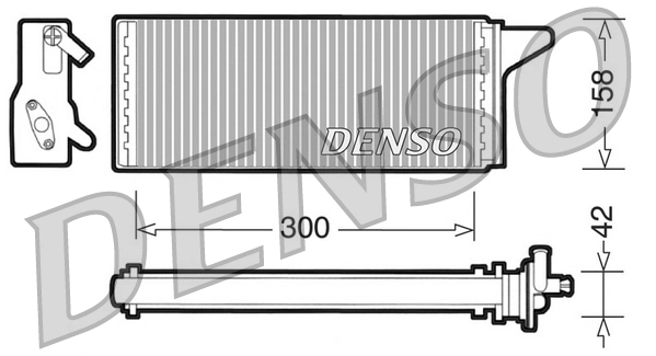 Радіатор пічки (обігрівача) Iveco 93930676 ціна, від 20.68 USD