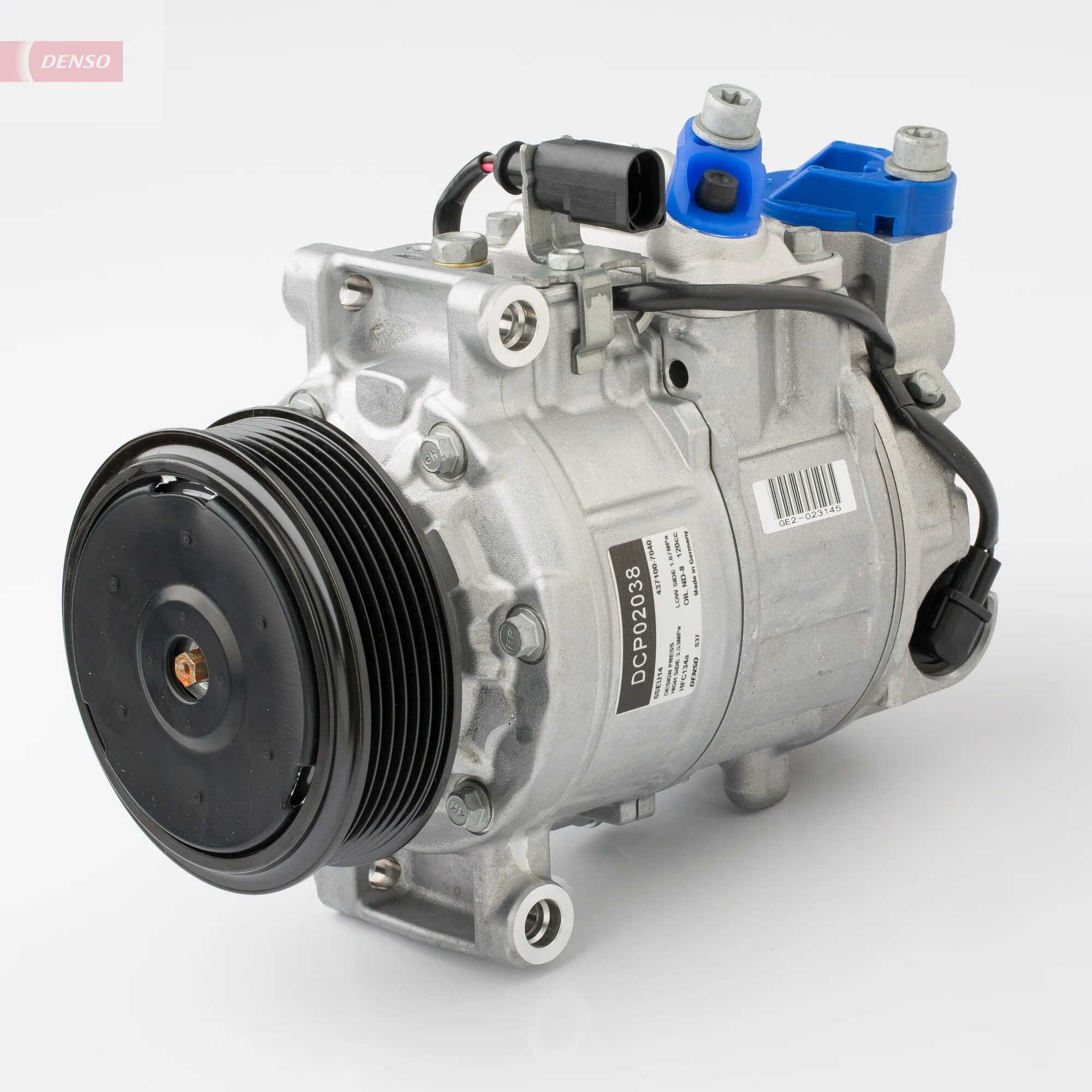 Компресор кондиціонера DCP02038 Denso