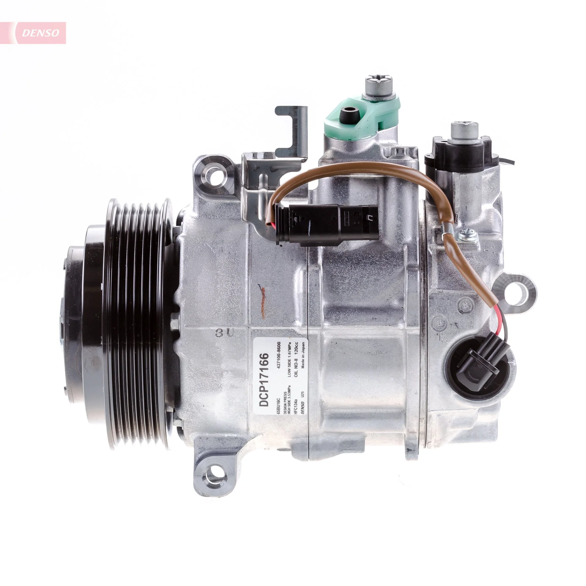 DCP17166 Denso Компресор холодоагенту