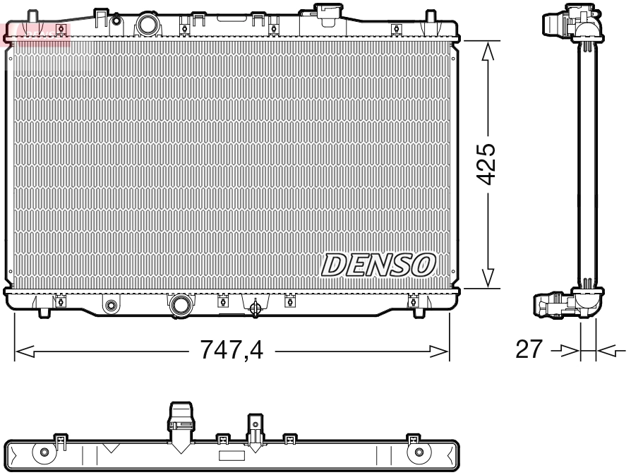 Радіатор 38X2083K Polcar