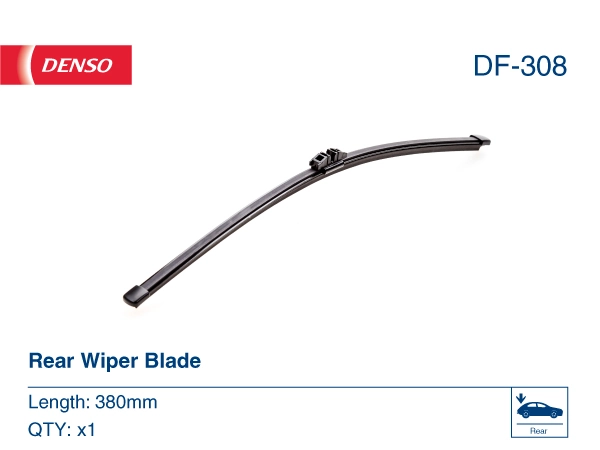DF308 Denso Щітка склоочисника задня