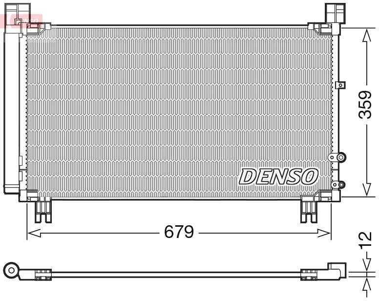 DCN50053 Denso Конденсатор